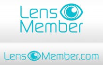Lens Member logo dizajn