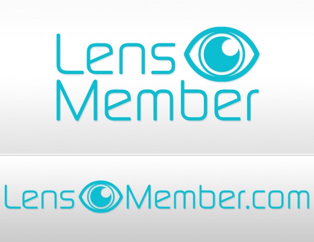 Lens Member logo dizajn